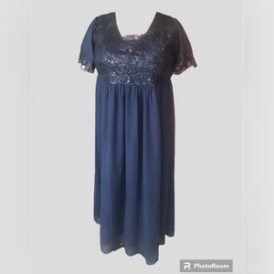 Flycurvy 4X (US size 20) Blue Gown